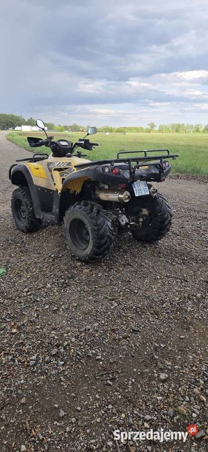 Quad Tgb Blade 425 44 Wyciągarka Homologacja bagażnik