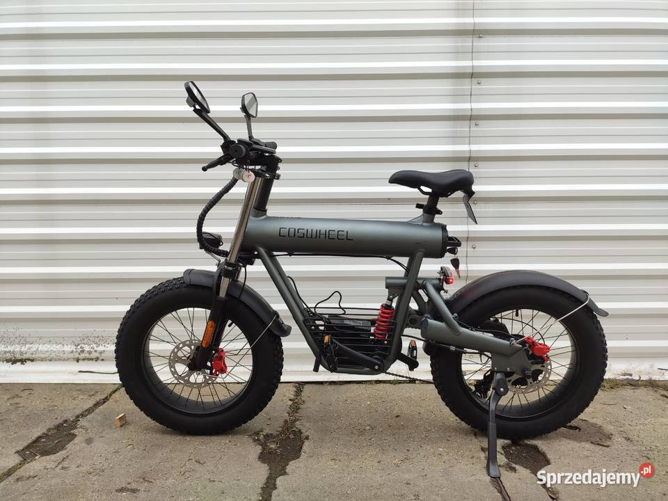 Szary motorower Coswheel T20 bateria 20Ah 48V sprzedam