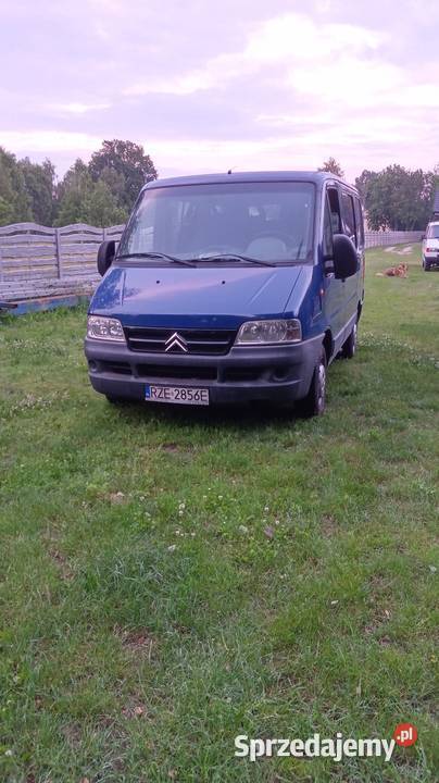 Citroen Jumper z Belgii 8 osób Fiat 125p Sokołów Małopolski