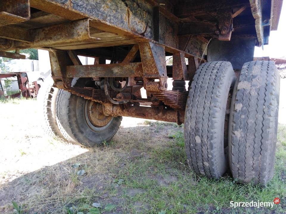 Sprzedam dwie przyczepy wywrotki Autosan podłoga nieuszkodzony wielkopolskie Włoszakowice