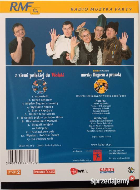 Kabaret pod Wydrwigroszem Z ziemi polskiej do 3 i więcej Łódź