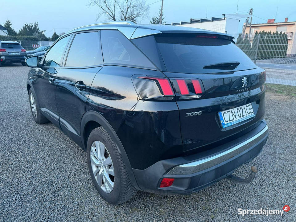 Peugeot 3008 navi klimatronic gwarancja II 2016 ABS Motoryzacja wielkopolskie Zbąszyń