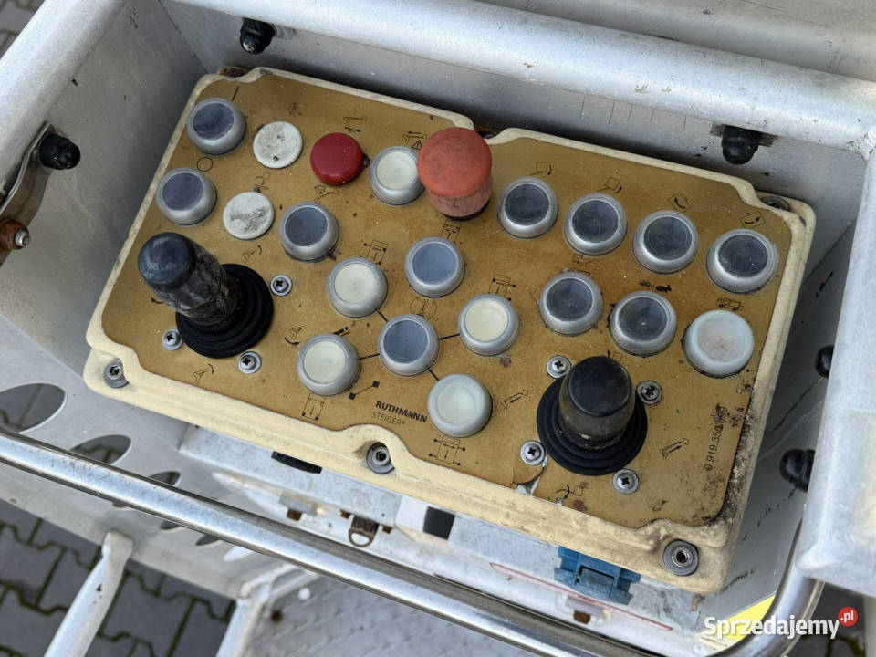 Nissan Cabstar Podnośnik Koszowy 22m RUTHMANN pełny VAT Widełki