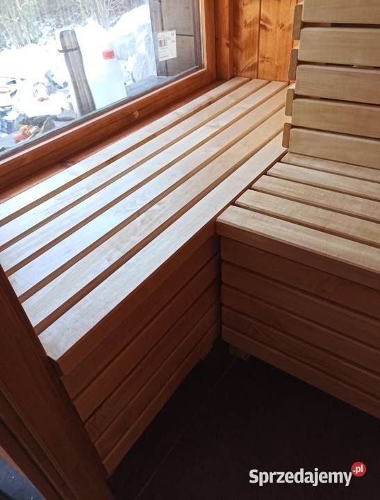 Sauna ogrodowa domek rekreacyjny Katowice