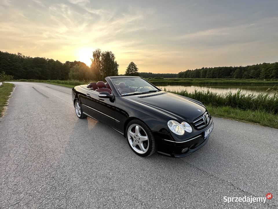 MercedesBenz CLK 500 V8 Elegancja Moc i Komfort Włoszczowa