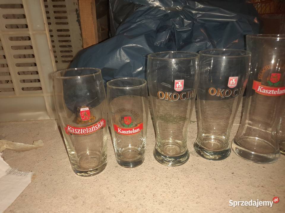 szklanki kufle do piwa whisky Słupsk sprzedam