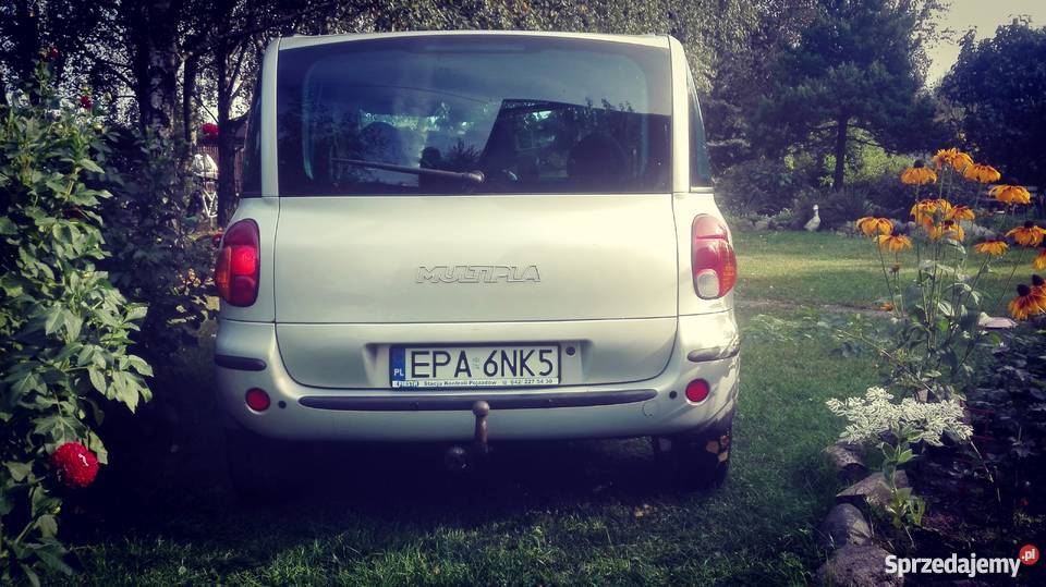 Fiat Multipla 19 JTD ZADBANY 6 OSOBOWY wspomaganie kierownicy Ksawerów