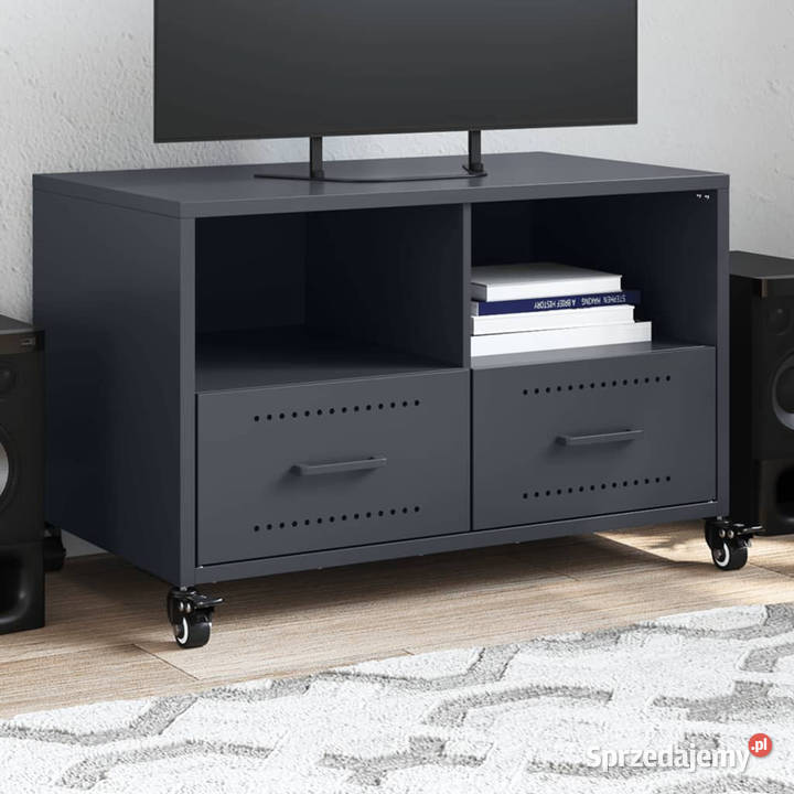 Szafka RTV antracytowa 68x39x435 stal WM846700 Warszawa