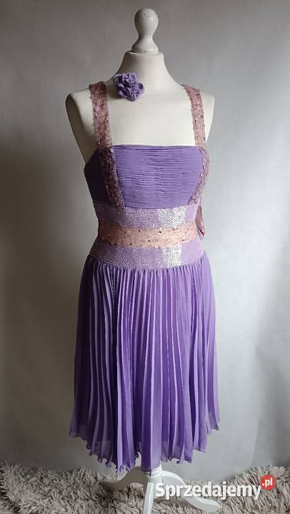 Piękna sukienka retro vintage 38