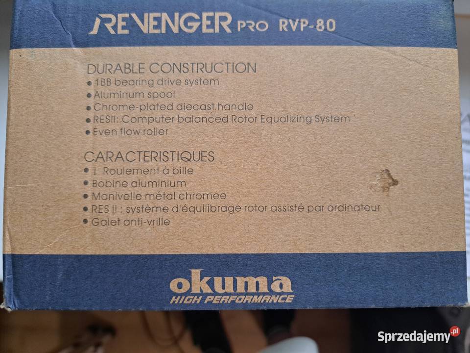 kołowrotki okuma RENENGER PRO RVP80 Świdnica