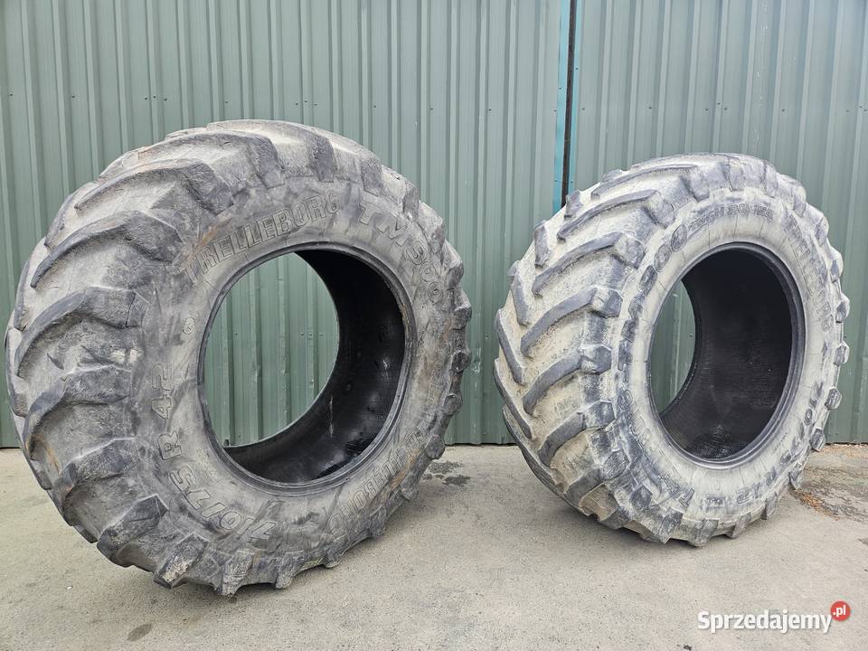 Opony Opona Trelleborg 71075 R 42 TM 900 Para lubuskie Szprotawa sprzedam