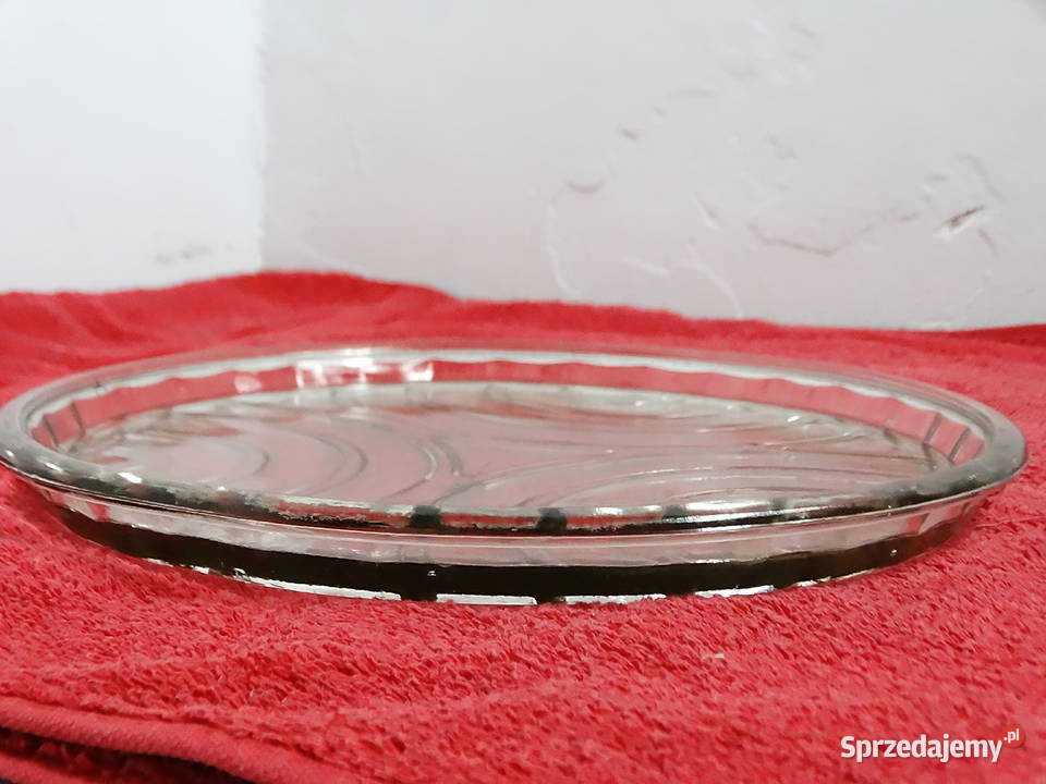 Vintage Szklany Talerz Patera Asteroid JS Drost sprzedam