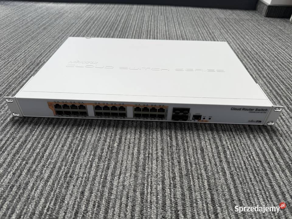 MikroTik CRS32824P4SRM switch PoE z SFP stan