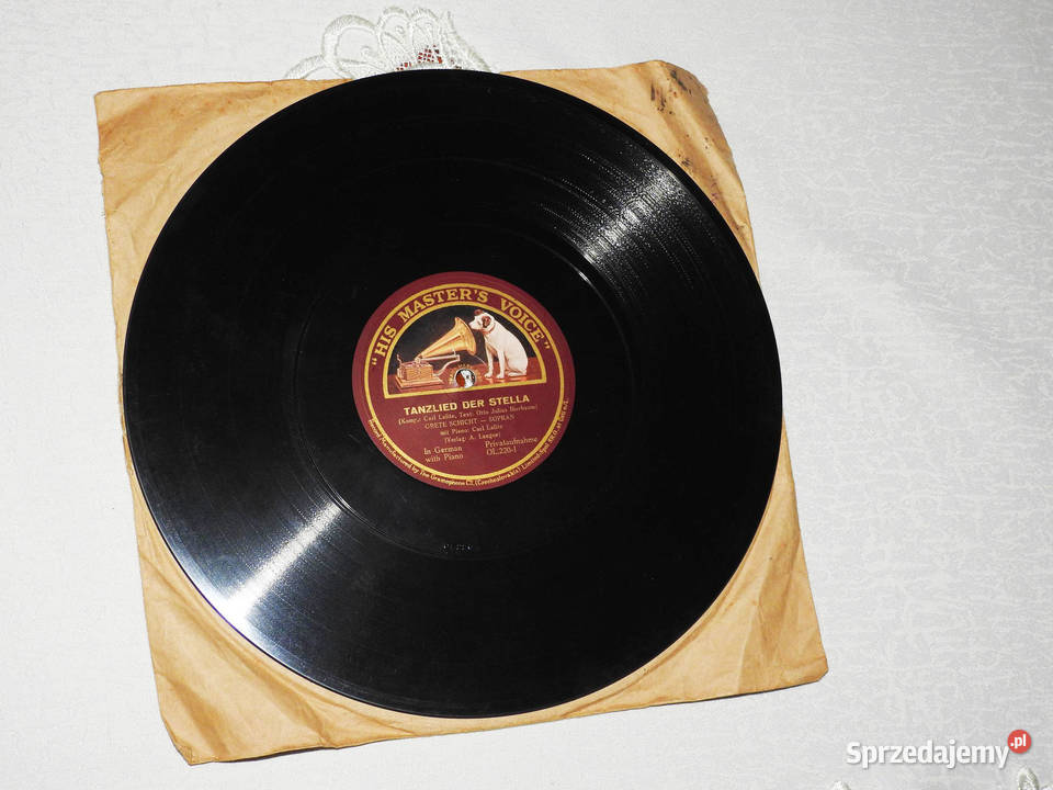 Płyta winylowa His Masters Voice OL219I Przemyśl