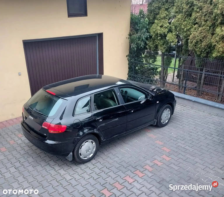AUDI A3 2007r w6 Benzyna 102 Salon Polska 282000 relingi dachowe Parczew