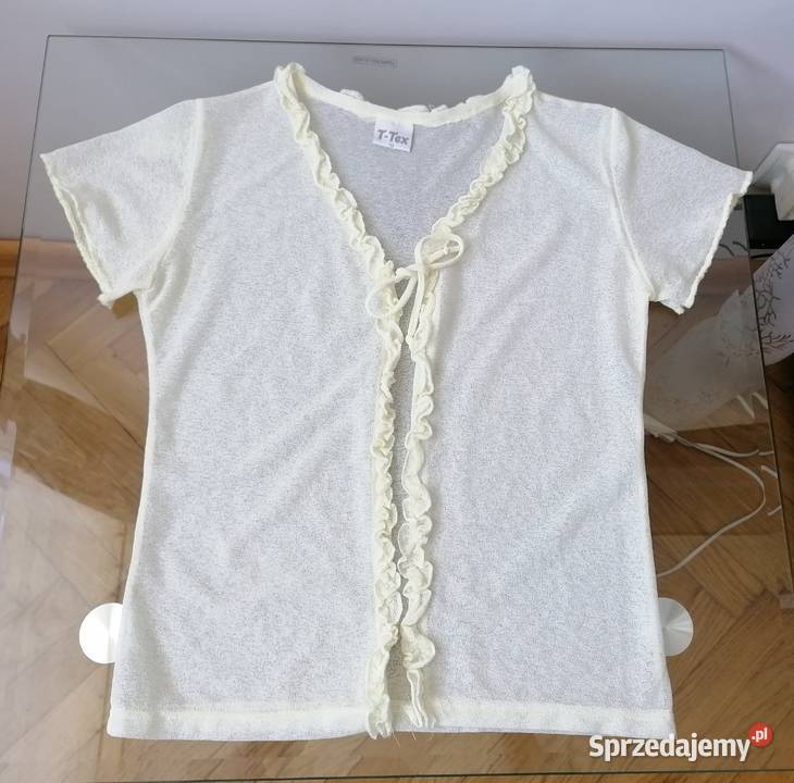CYTRYNOWE BOLERKO DAMSKIE T TEX RM Rozmiar 38(M) Bluzki i koszule