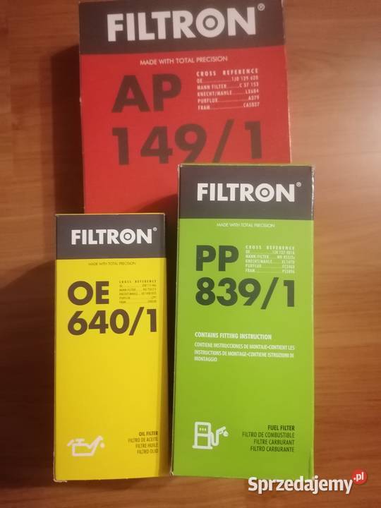 Komplet filtrów do Skoda Octavia 19tdi VW Audi Radom