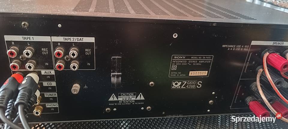 Wzmacniacz SONY F470 Inowrocław