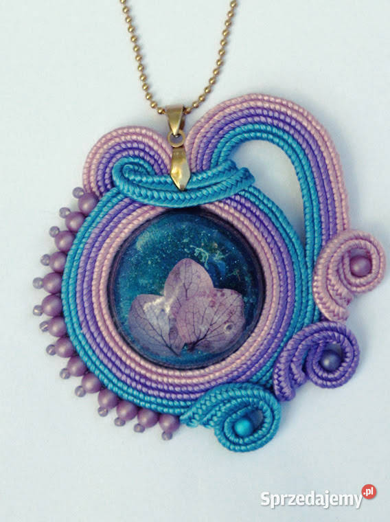 WISIOREK Z ŻYWICĄ różowoniebieski SUTASZ Warszawa