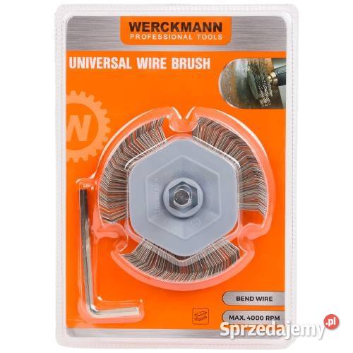 Uniwersalna szczotka druciana Werckmann 100 mm x Rzeszów