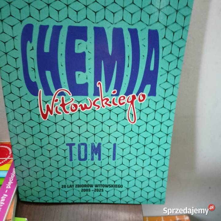Chemia witowski książki księgarnia Warszawa chemia, biochemia Książki naukowe i popularnonaukowe
