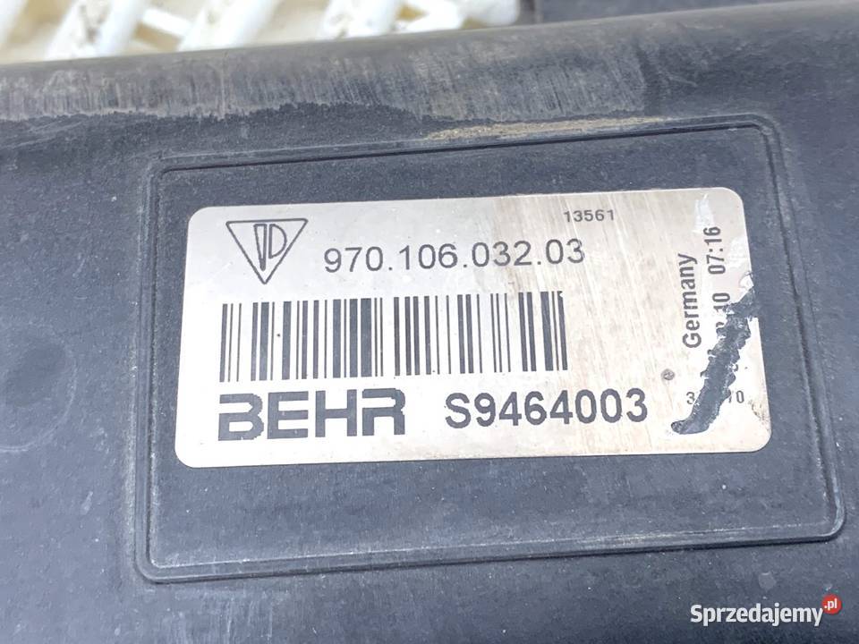 KIEROWNICA POWIETRZA PORSCHE PANAMERA osobowe Kierownice powietrza