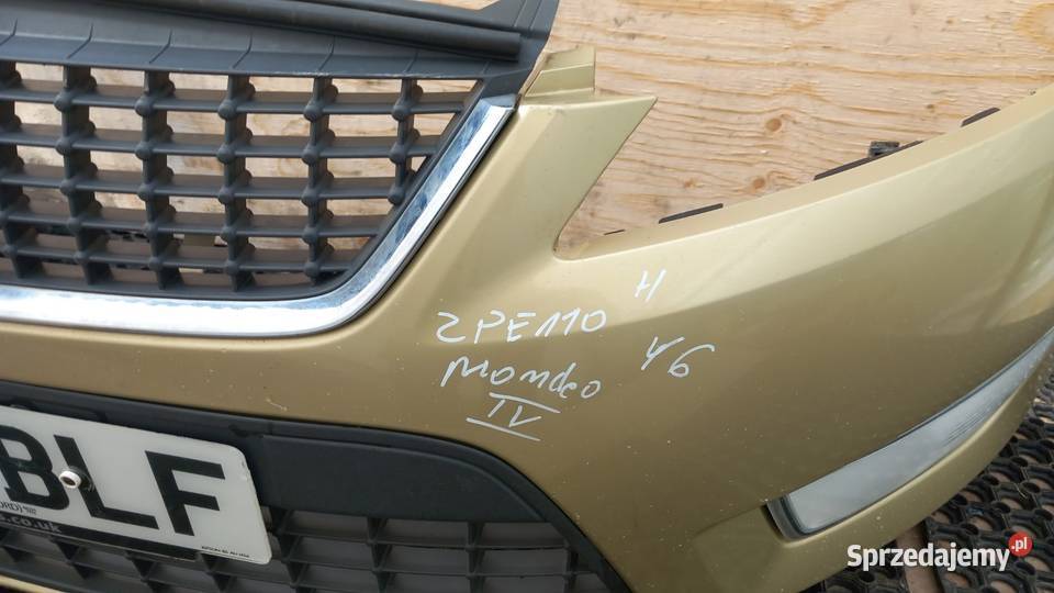 FORD MONDEO MK4 ZDERZAK PRZÓD Y6 HALOGEN Zbierkowo