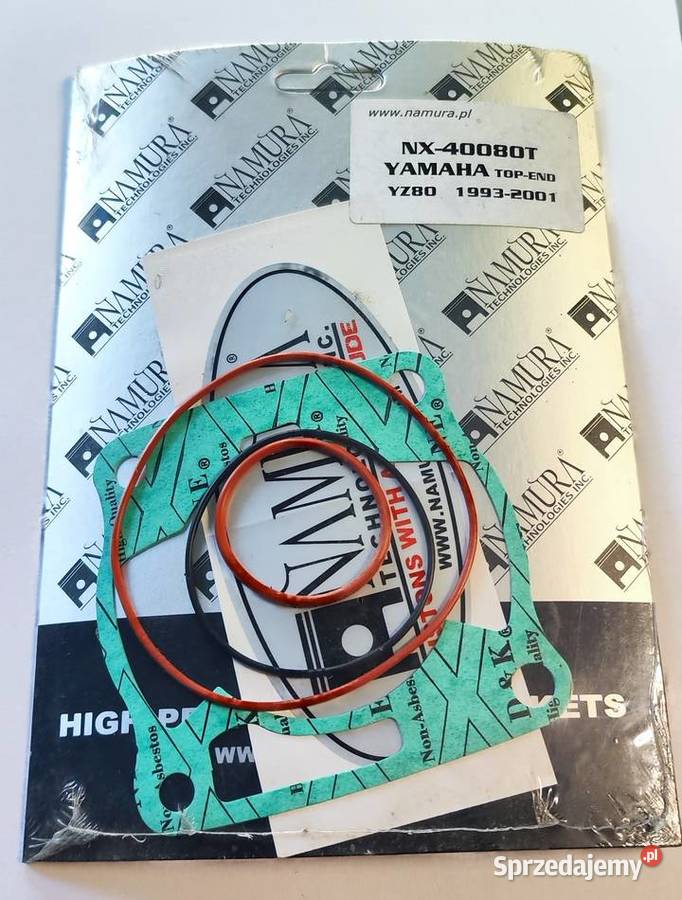 NAMURA KOMPLET USZCZELEK TOPEND NX40080T YZ 80 Zabrze sprzedam