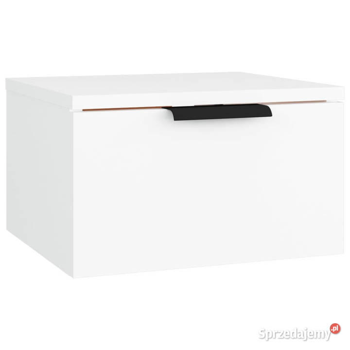 Wiszące szafki nocne 2 białe 34x30x20 WM811377 Warszawa