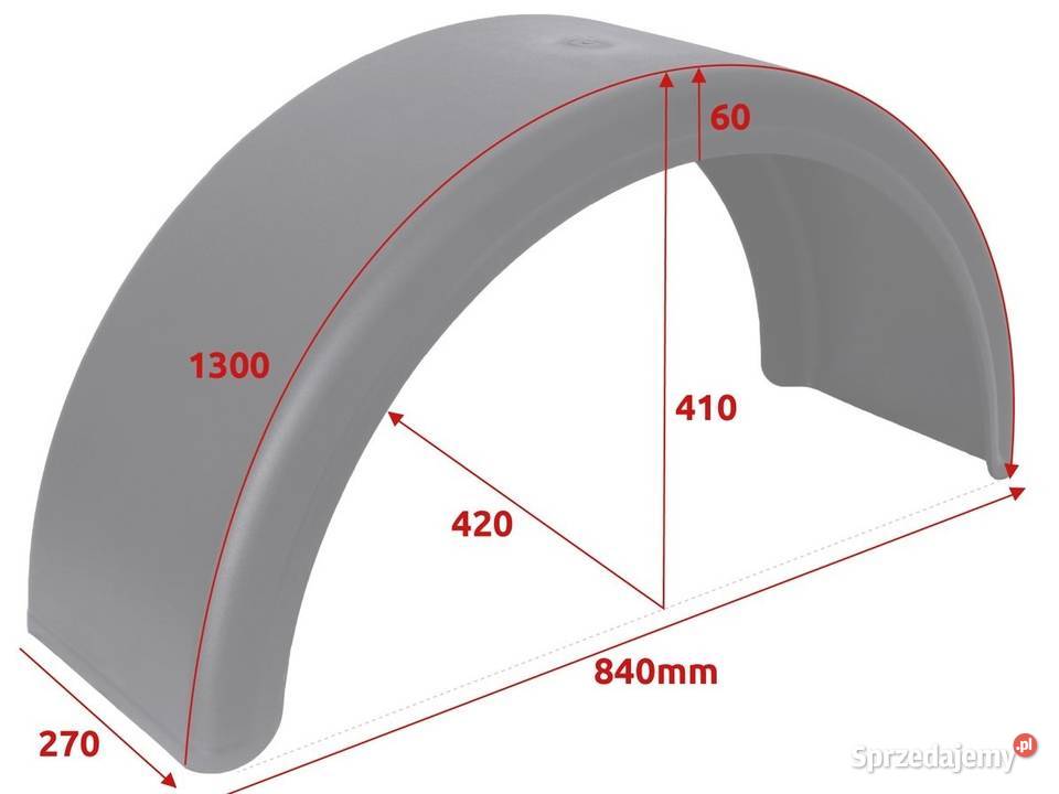 Błotnik nadkole Crafter LT Ducato Boxer Jumper Nowy Kurzeszyn