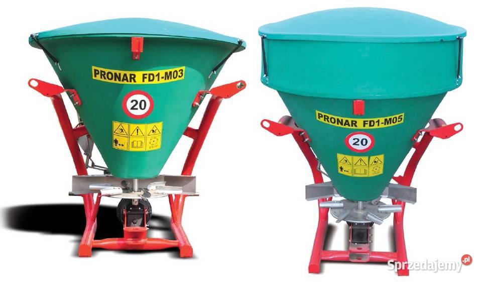 Rozsiewacz lejowy Pronar FD1M03 300L dostępny w nieuszkodzony