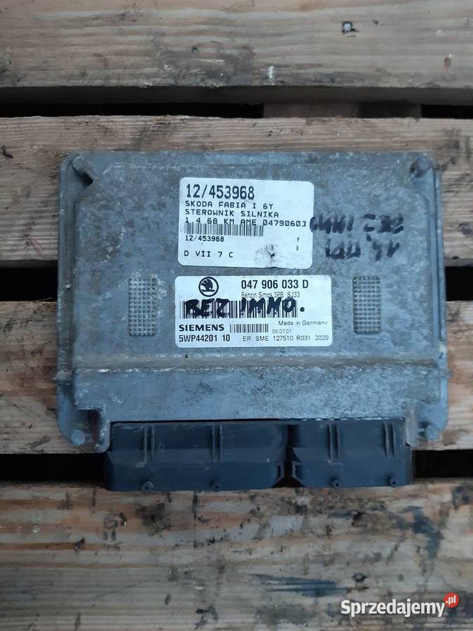 Fabia I 14 MPI Sterownik komputer silnika bez mazowieckie Mińsk Mazowiecki