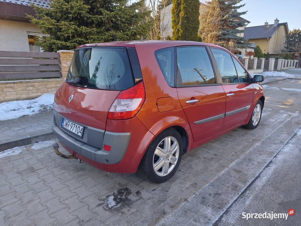 Renault Scenic 2 16 113 2003r benzyna dolnośląskie Wrocław