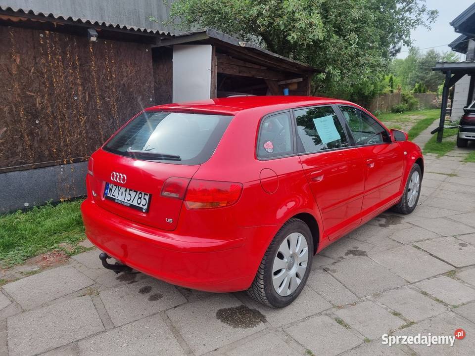 Audi A3 8p 16 MPI jeden właściciel 6 lat Skierniewice