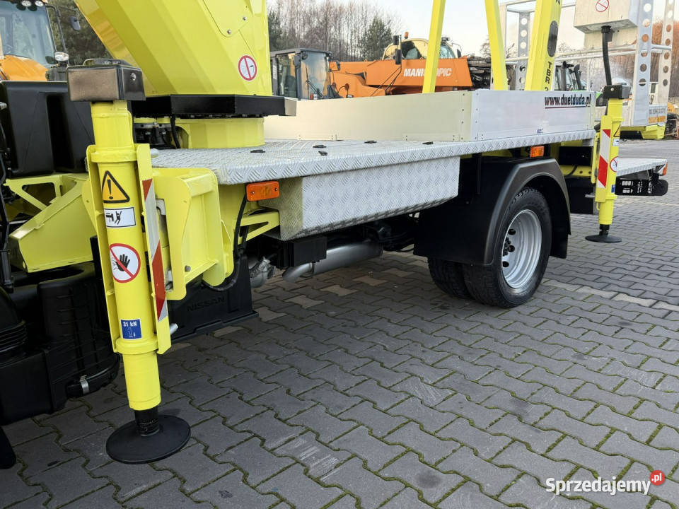 Nissan Cabstar Podnośnik Koszowy 22m RUTHMANN Nissan świętokrzyskie