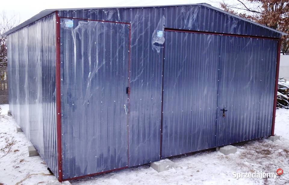 Garaż blaszany 5x5