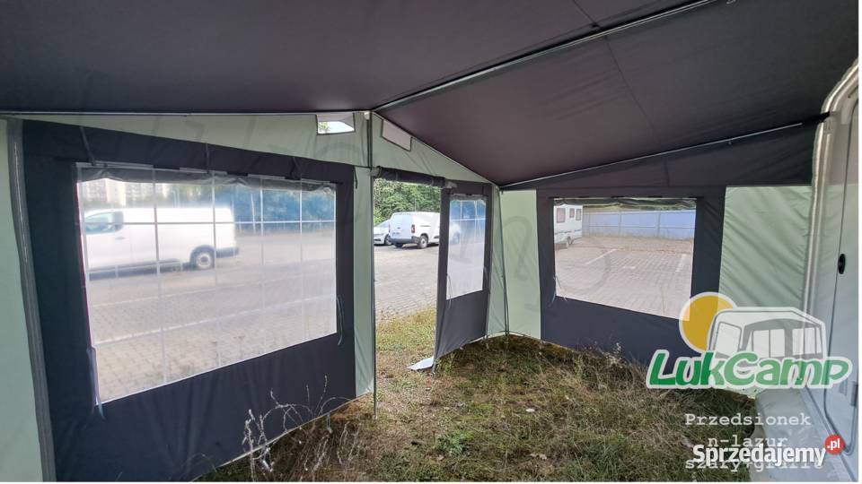 Nowy przedsionek do przyczepy kempingowej NLazur Konstantynów Łódzki