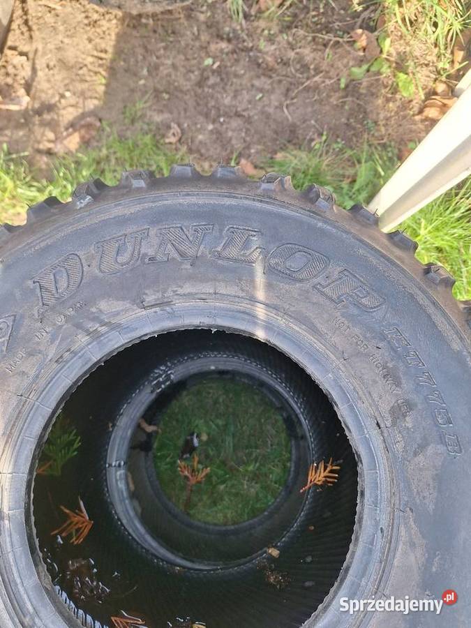 Opony dunlop kt775B at22x109 Sobienie-Jeziory sprzedam