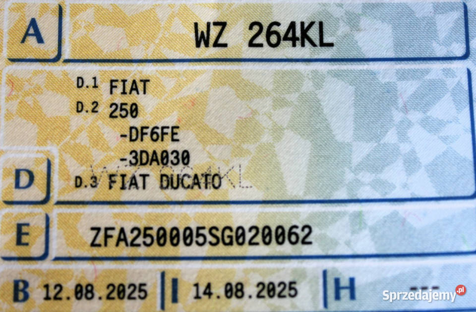 Fiat Ducato Maxi SalonPL FV23 L4H3 Gwarancja Sokołów sprzedam