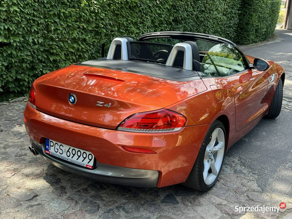 BMW Z4 BMW Z4 Roadster sDrive 28i Mały przebieg światła do jazdy dziennej wielkopolskie Gostyń