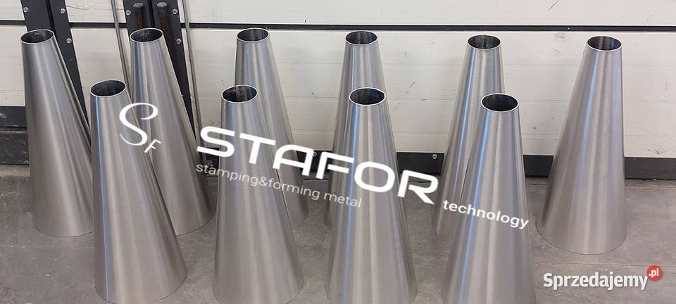 stożki z aluminium walcowanie blach Usługi Opole