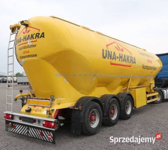 Naczepa silos cysterna do sypkich do paszy sruty Biała Podlaska