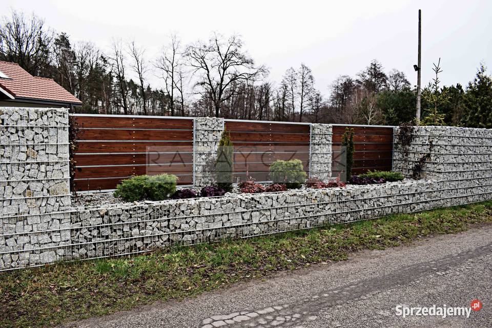 Słupek gabionowy wys 220m Gabion Gambion Gibon Ogrodzenia i bramy Toruń