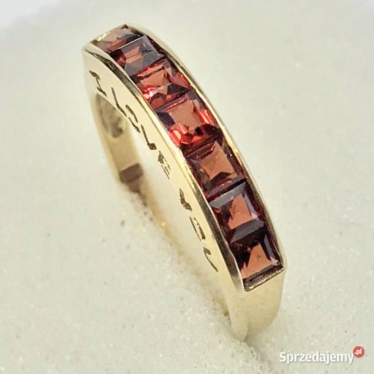 Złoty pierścionek 585 14K I LOVE YOU Kocham Cię