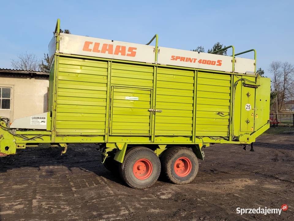 Przyczepa Claas Sprint 4000 S Przyczepy rolnicze Mińsk Mazowiecki