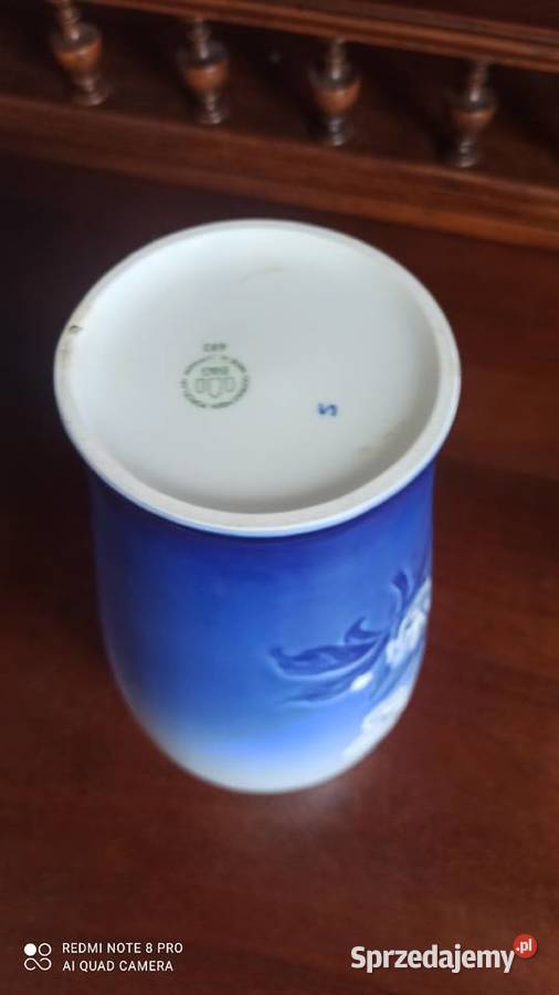 Wazon z kwiatami
Bing Grondahl Copenhagen Porcelana i szkło pomorskie Gdańsk