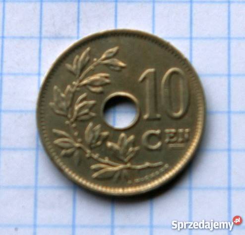 10 CENTIMES 1921 BELGIA Parczew sprzedam