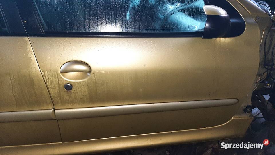 drzwi prawe lewe przód tył peugeot 206sw KAW Korzeńsko sprzedam