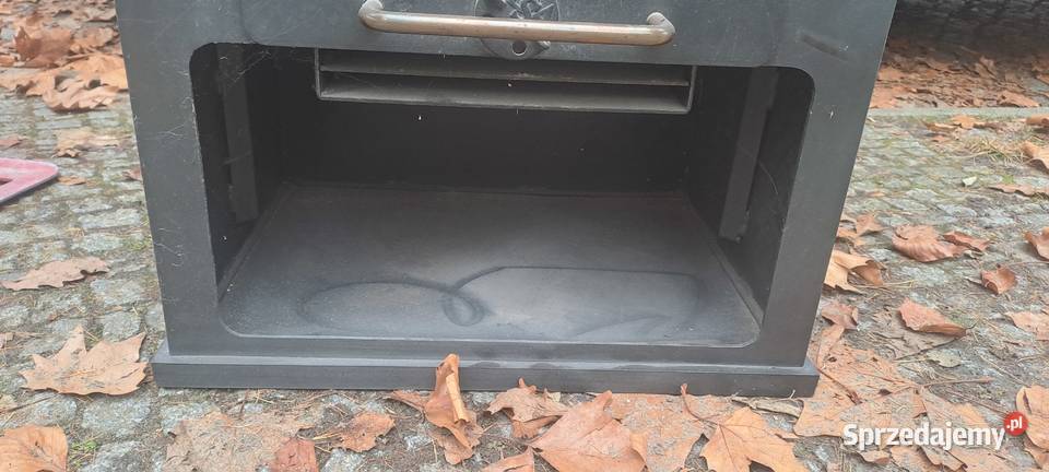 Piec kominkowy koza stalowy 9 kW uzywany w Żary sprzedam