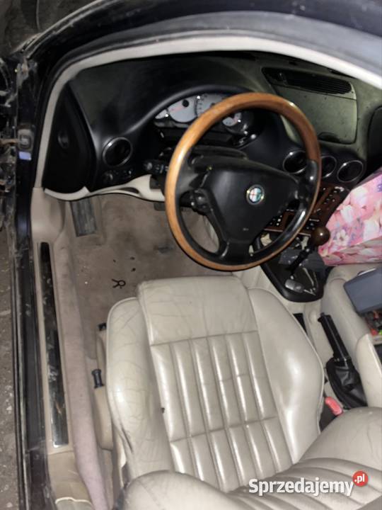 Alfa Romeo 166 24 jtd uszkodzony Redecz Wielki-Parcele